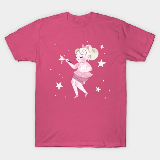 Painting the Stars T-Shirt by Lobomaravilha